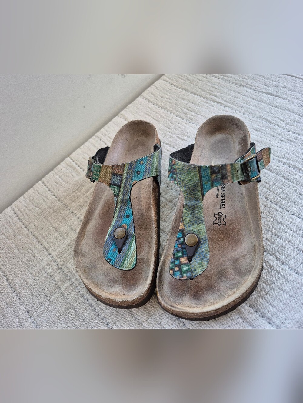 Josef Siebel Sandals Size 39 8.5